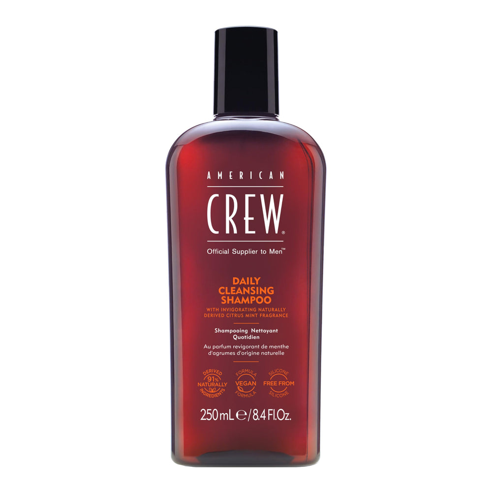 American Crew front bottle showing label and Citrus Mint fragrance benefit