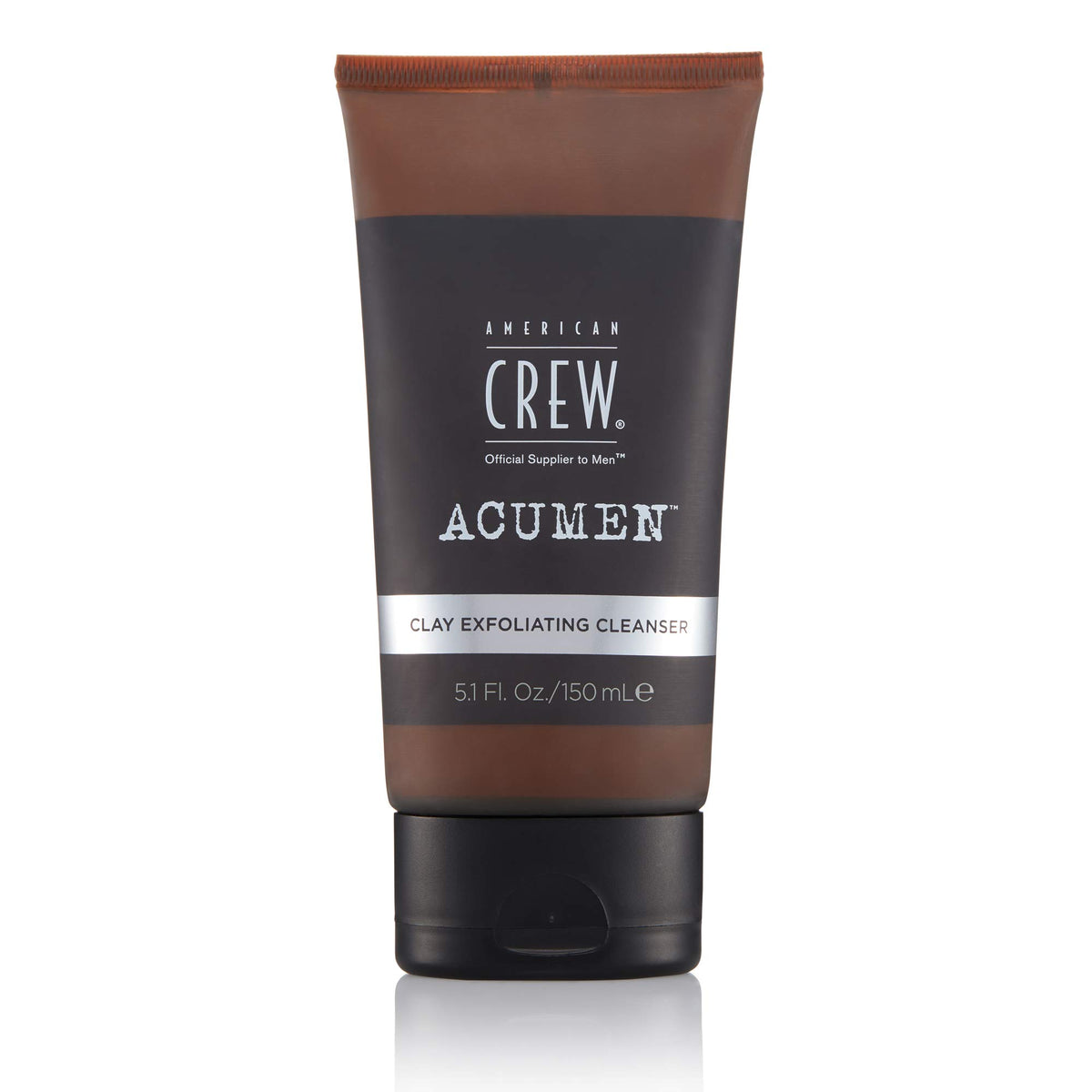 American Crew front tube showing product and branding for daily cleansing benefit