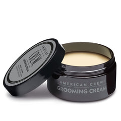 american crew on bathroom vanity staged lifestyle image showing everyday grooming confidence benefit