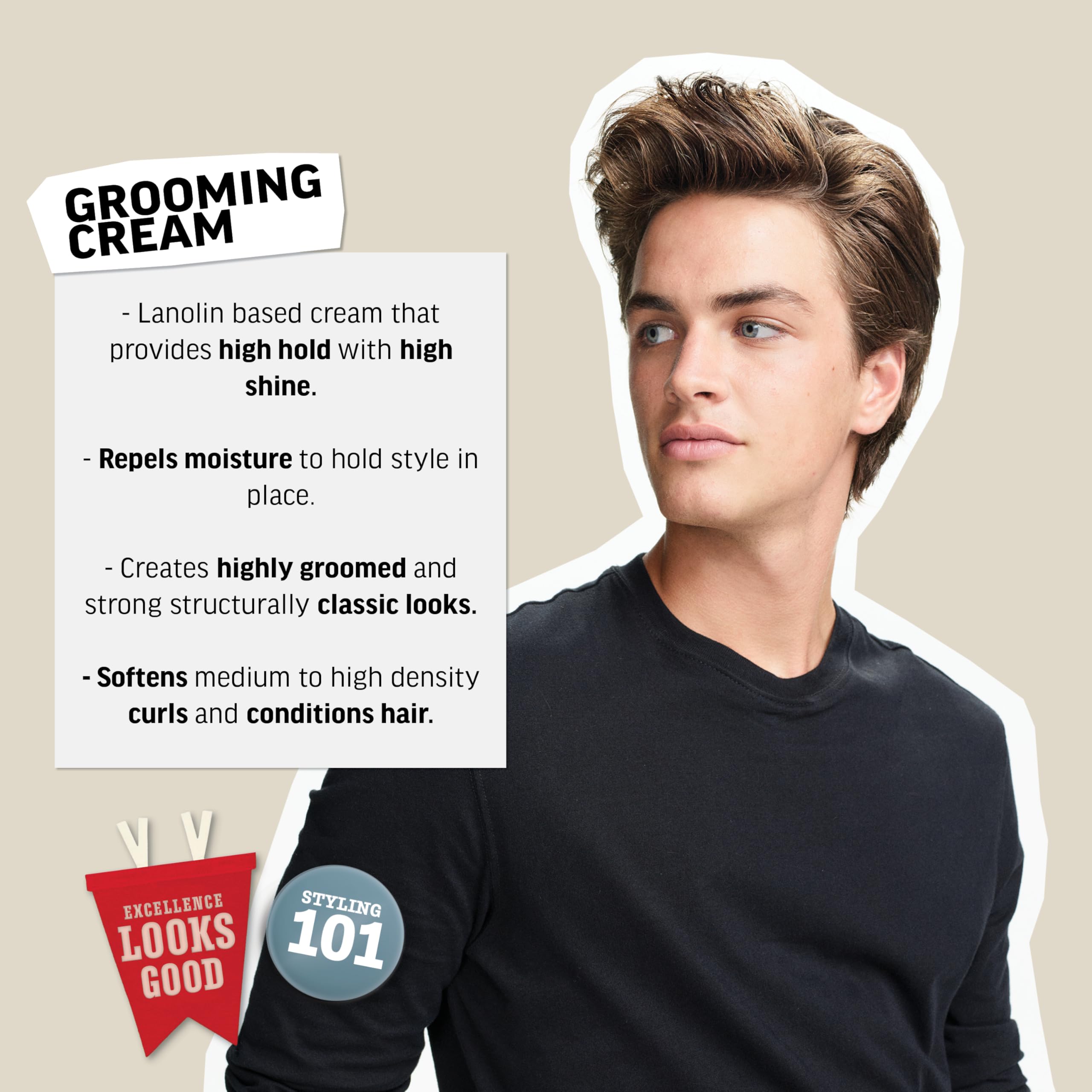 american crew open jar view revealing creamy gel-like texture for glossy styles benefit