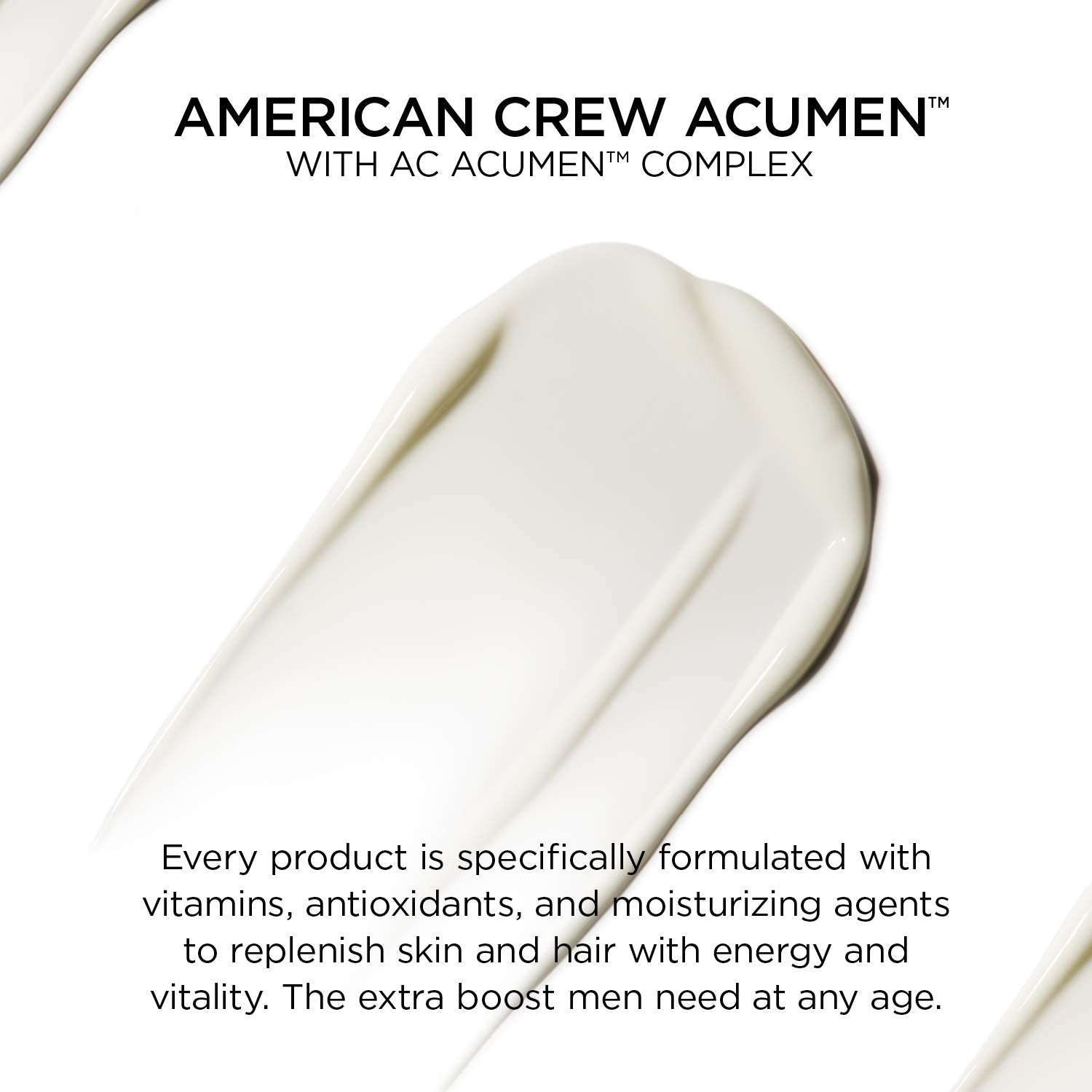 American Crew in bathroom setting portraying routine use and groomed appearance