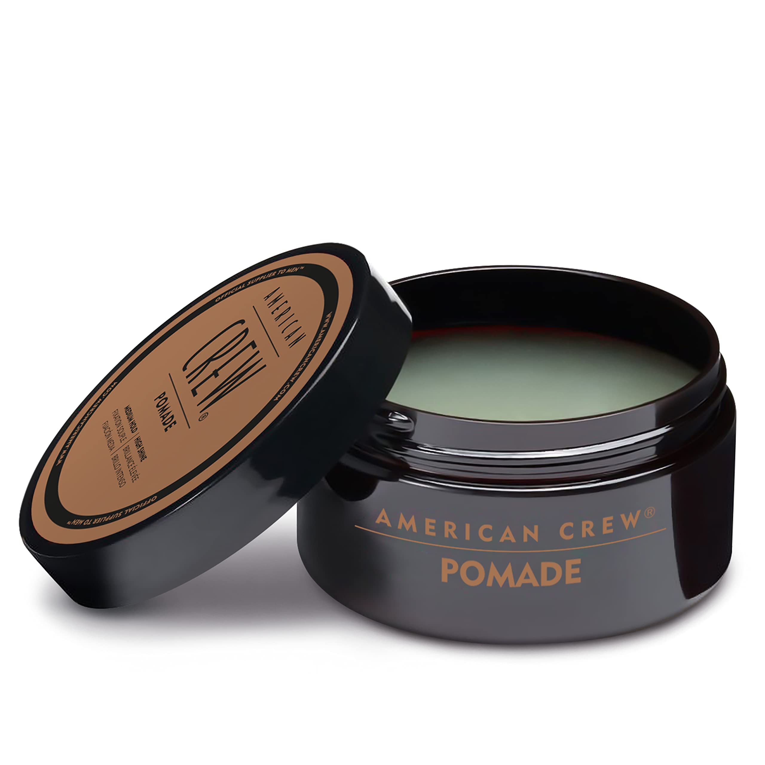 Shampoo and rinse demonstration with American Crew pomade highlighting easy washout