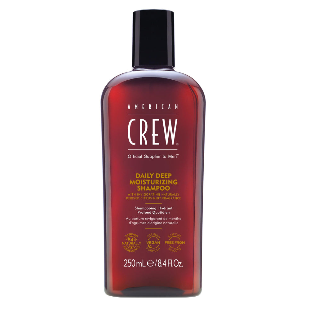 AMERICAN CREW front packaging showing product and brand benefits