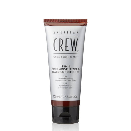 American Crew front packaging showing tube and moisturizing benefit