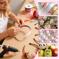 Amersumer headband next to ruler illustrating half‑inch width and size clarity