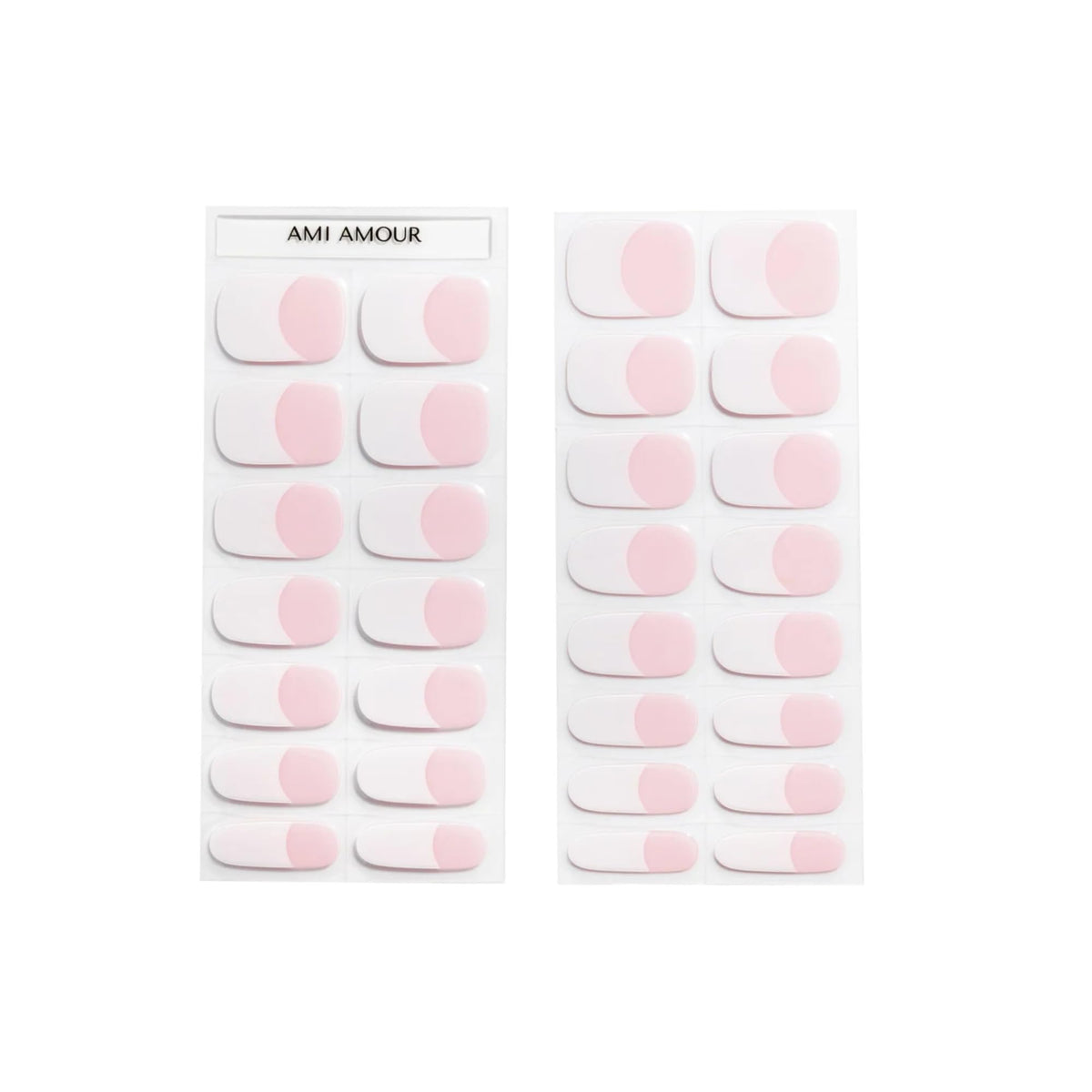 Ami Amour front packaging showing French tip kit and benefits