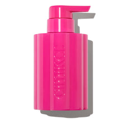Amika front view of refillable bottle showing durable design and refill benefit