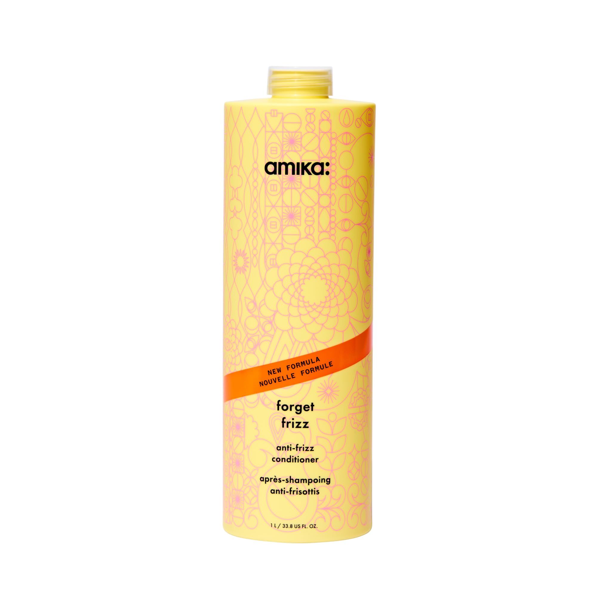 Amika bottle front packaging showing size and branding for reliable supply
