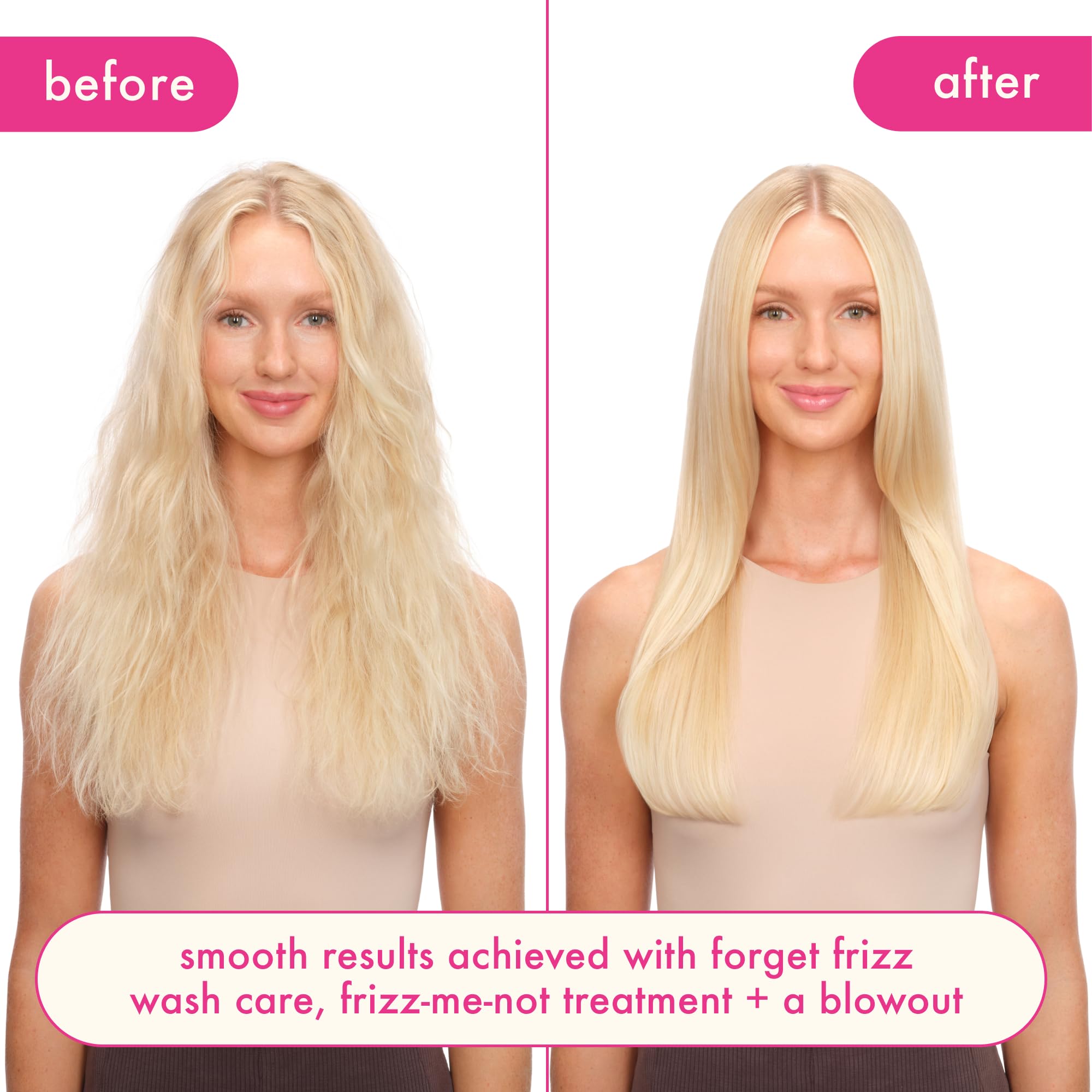 Amika forget frizz pump detail for easy dispensing and convenient control