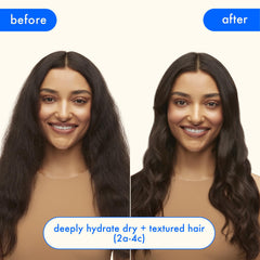 Amika in-shower application demonstrating even coverage and detangling