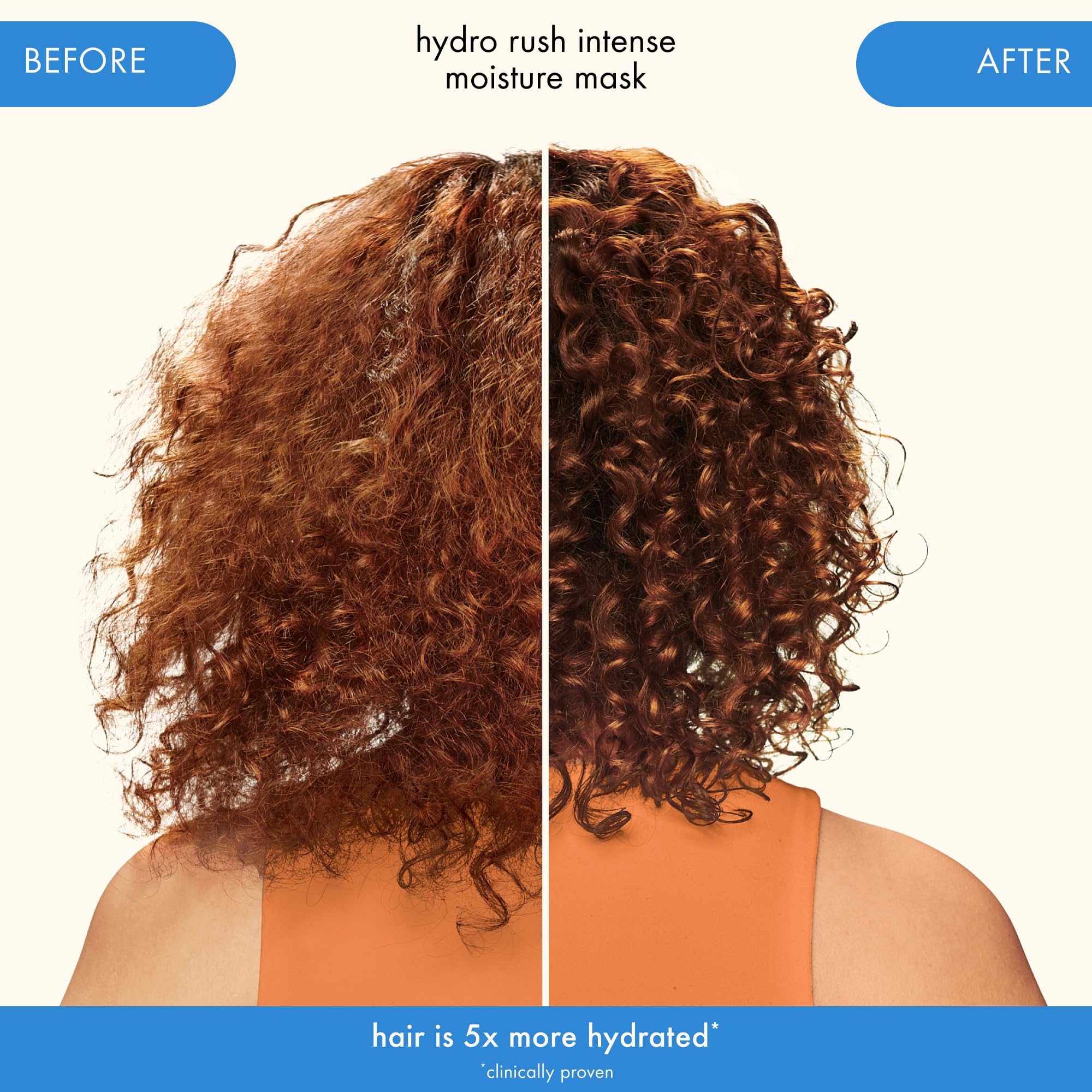 amika mask applied to curly hair in salon reducing knots and improving slip