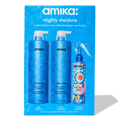Amika close-up of creamy conditioner texture demonstrating lightweight moisture and improved slip