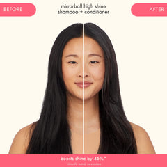 amika Mirrorball finished hairstyle showing amika gloss and lightweight smoothness