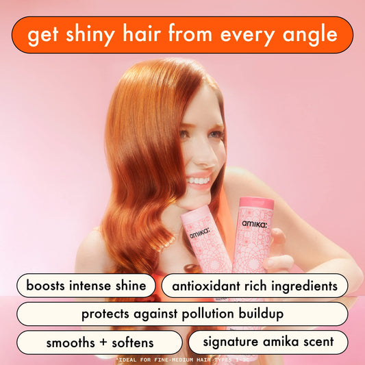 amika mirrorball pump dispensing conditioner for convenient salon-friendly application