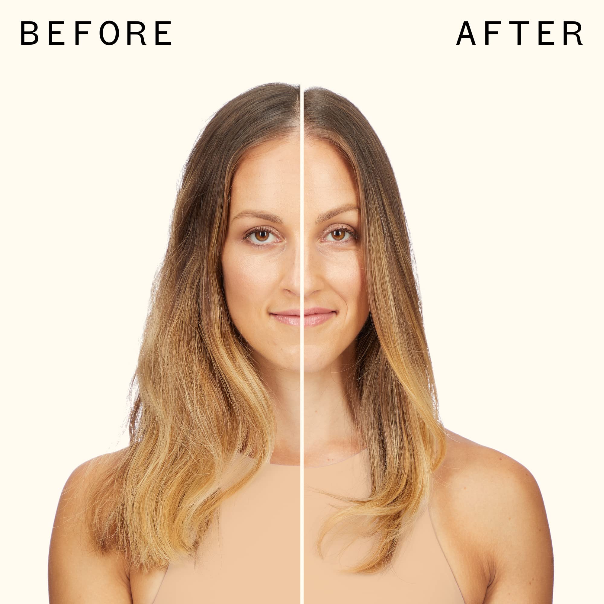 amika conditioned hair after use showing improved smoothness benefit