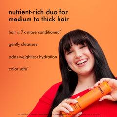 amika normcore pump dispensing creamy conditioner for easy use