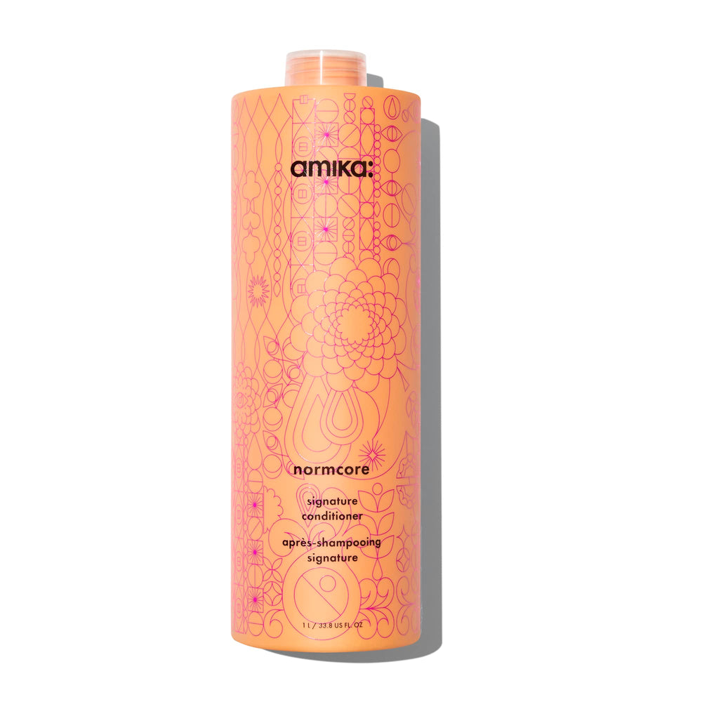 amika normcore front bottle shows large size and value