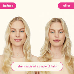 amika perk up plus spray mist closeup illustrating fine, blendable coverage
