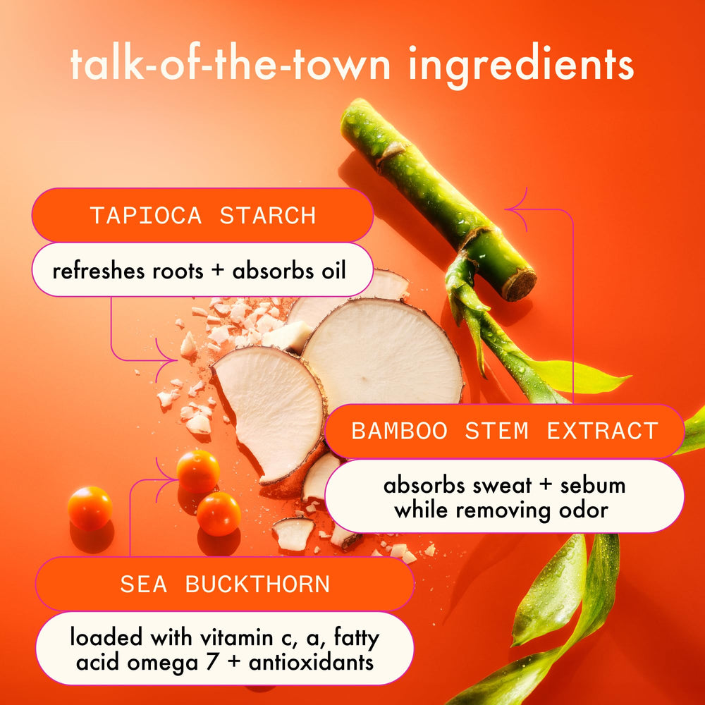 amika application on roots showing how product refreshes and lifts hair