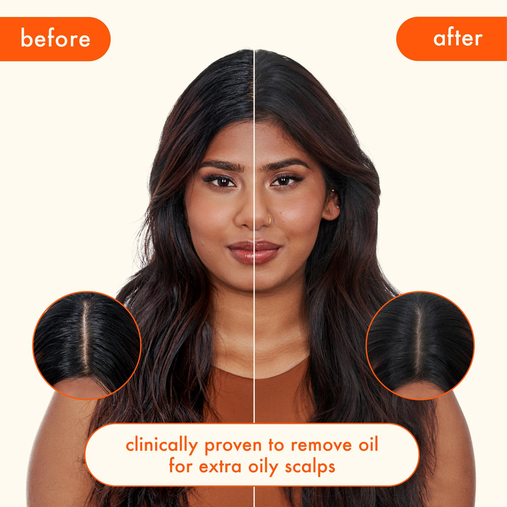 amika size comparison in hand illustrating the 5.3oz travel-friendly benefit