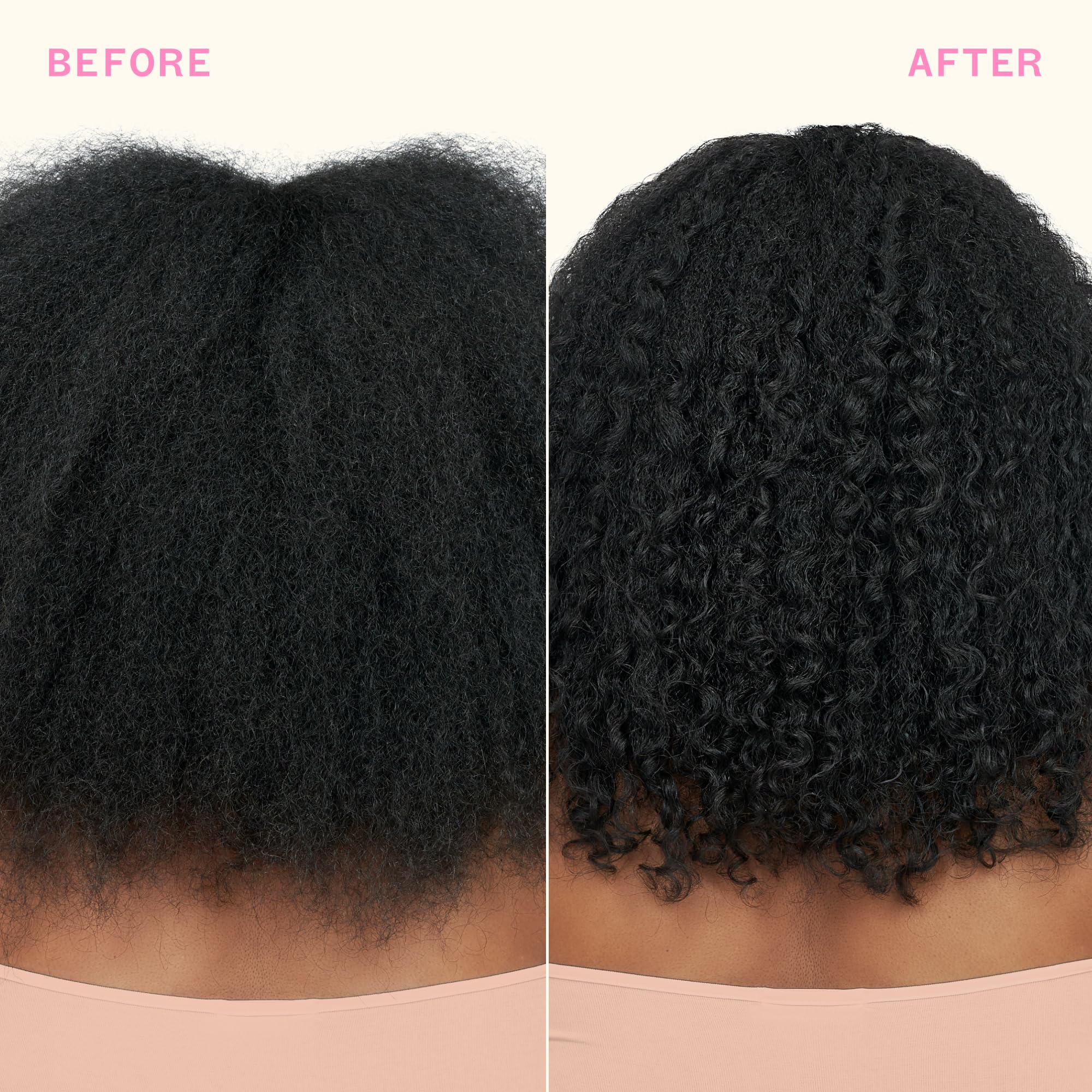 amika smooth over mask applied in shower for quick frizz control