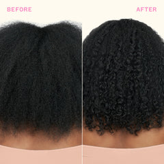 amika smooth over mask applied in shower for quick frizz control