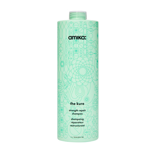 amika front label showing product name and size for clear identification