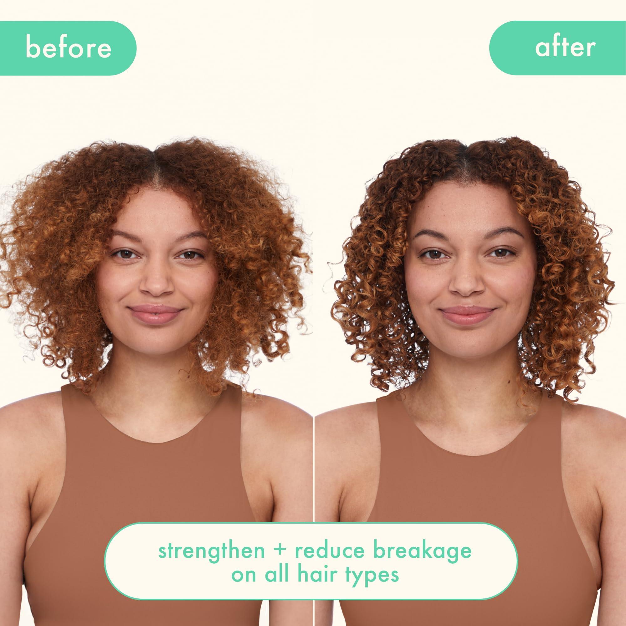 amika styling demo applying mask to midlengths and ends for repair