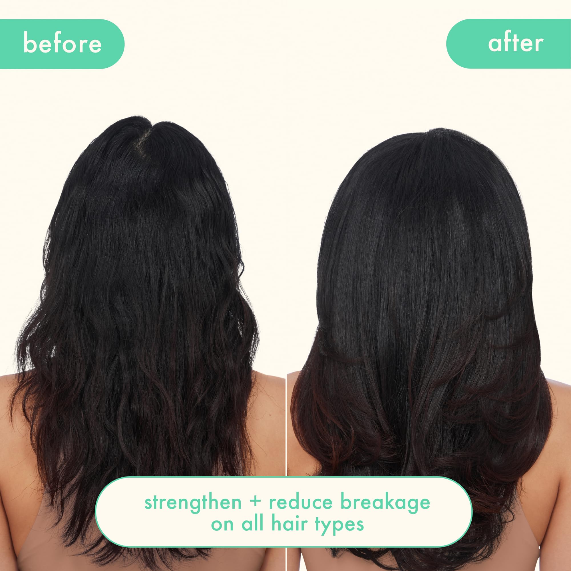 Amika The Wizard silicone-free primer spray in hand, showing detangling and heat-protection benefit