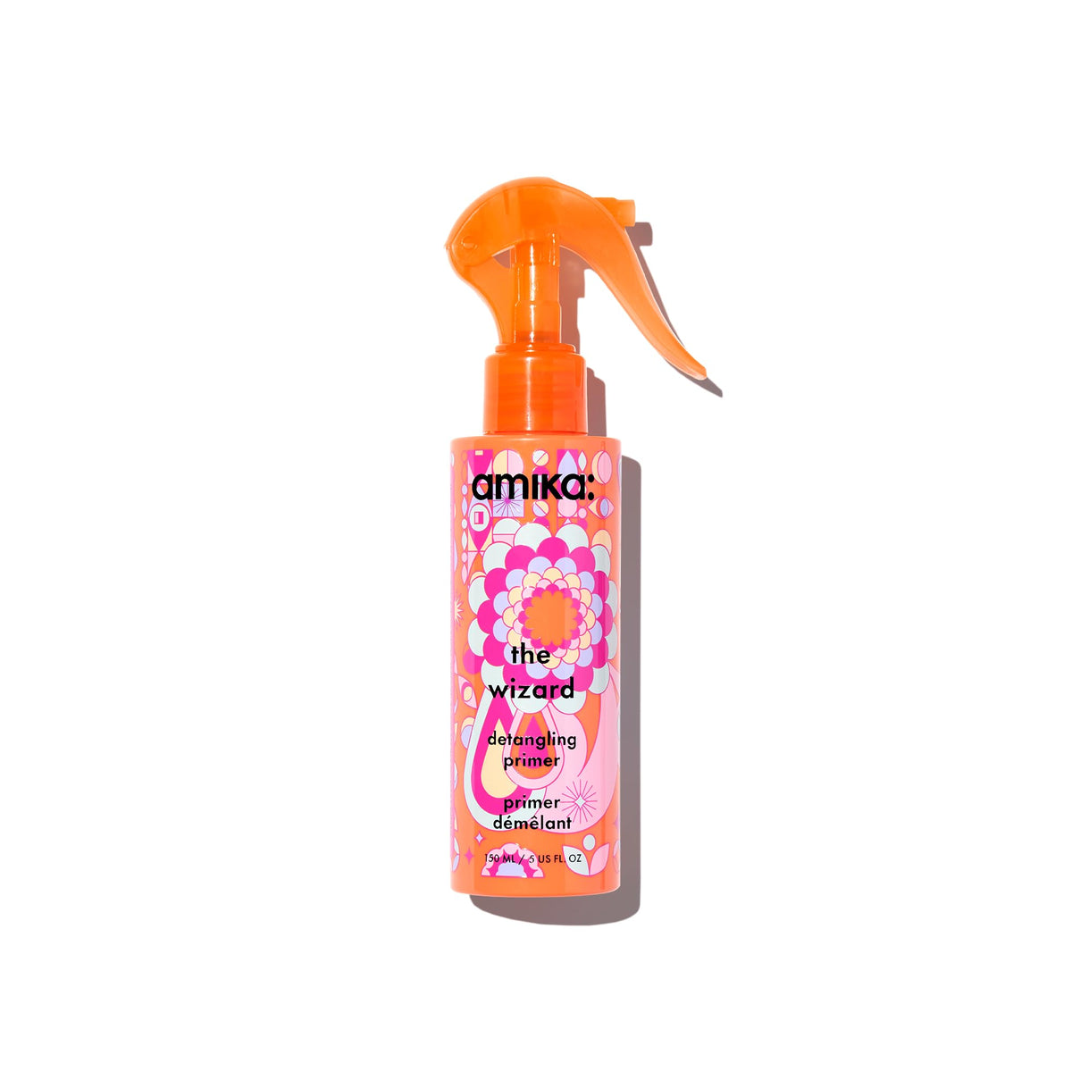 amika The Wizard front packaging showing bottle and label for quick ID and benefit