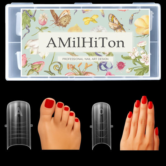 AMilHiTon clear front packaging showing full set and benefit of variety