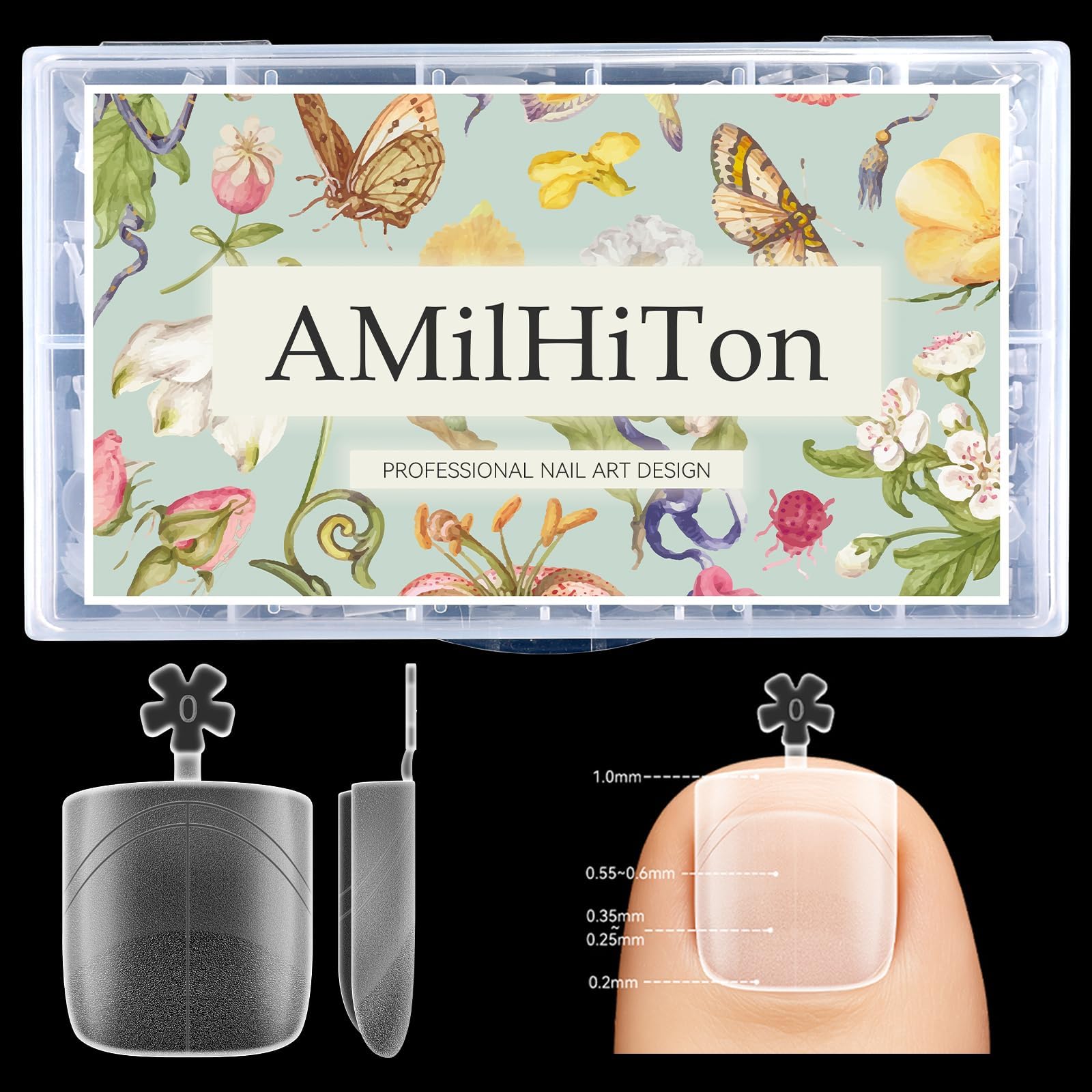 AMilHiTon customized polished nails demonstrating creative possibilities benefit