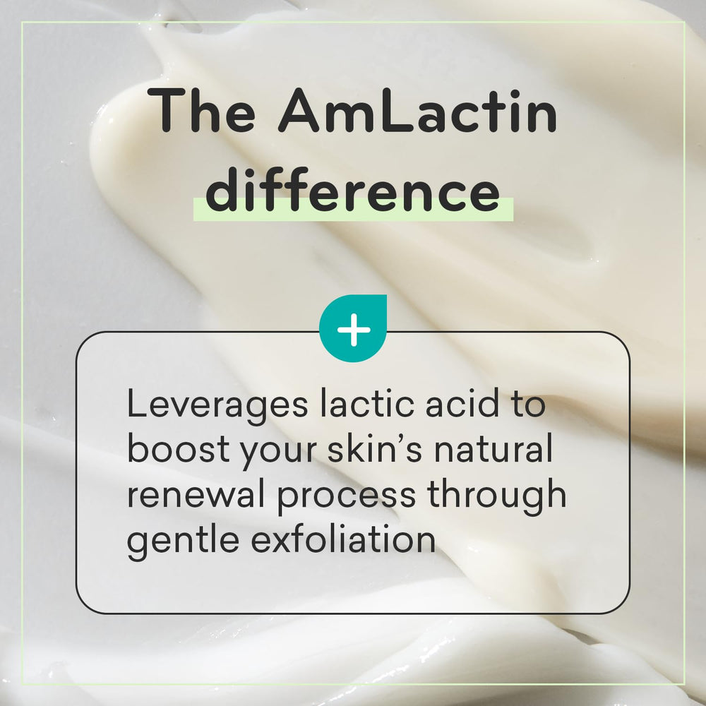 AmLactin used on elbow showing smoother, hydrated skin benefits