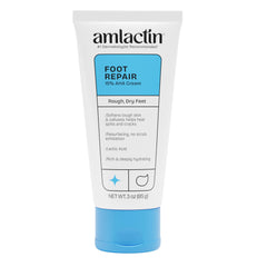 AmLactin front tube showing product packaging and therapeutic benefit