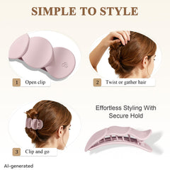 Amlaidu color palette display of pink blue-grey brown khaki for style choices