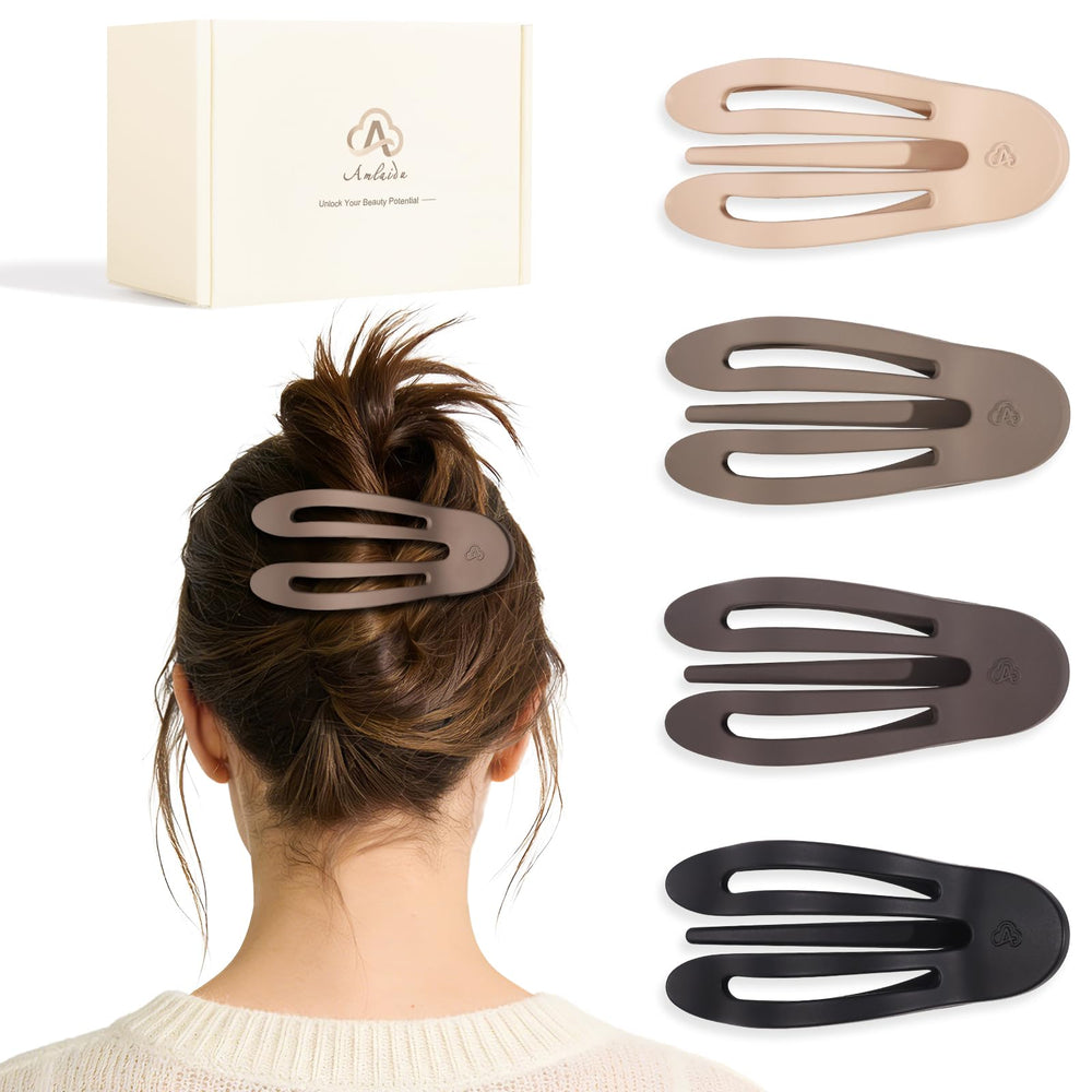 Amlaidu front packaging showing four matte brown clips, ready to gift