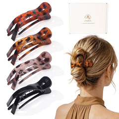 Amlaidu front view in black and tortoise showing elegant hold and everyday style