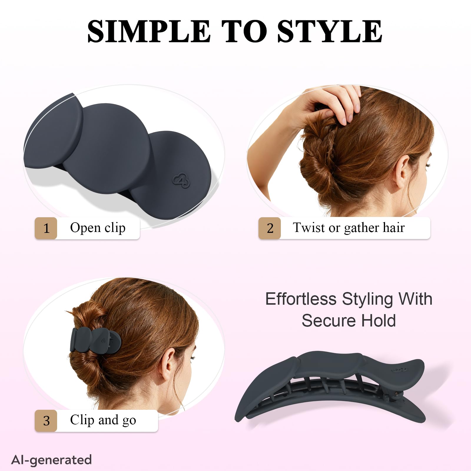 Amlaidu gift ready packaging showing four clips as a practical attractive present