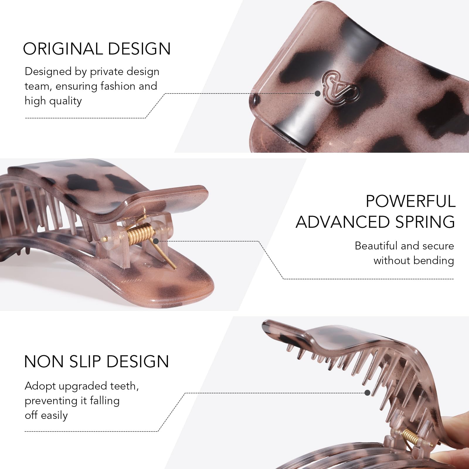 Amlaidu clip in a purse to show travel-friendly, lightweight convenience