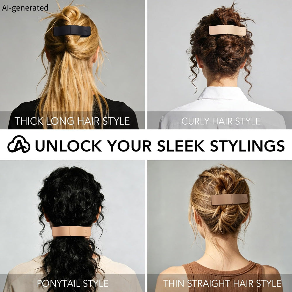 Amlaidu beige clip side profile demonstrating lay-flat comfort on head