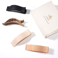 Amlaidu black clip side profile illustrating low profile under hats