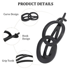Amlaidu clip in hand to show 4.2-inch scale and easy one-hand use benefit