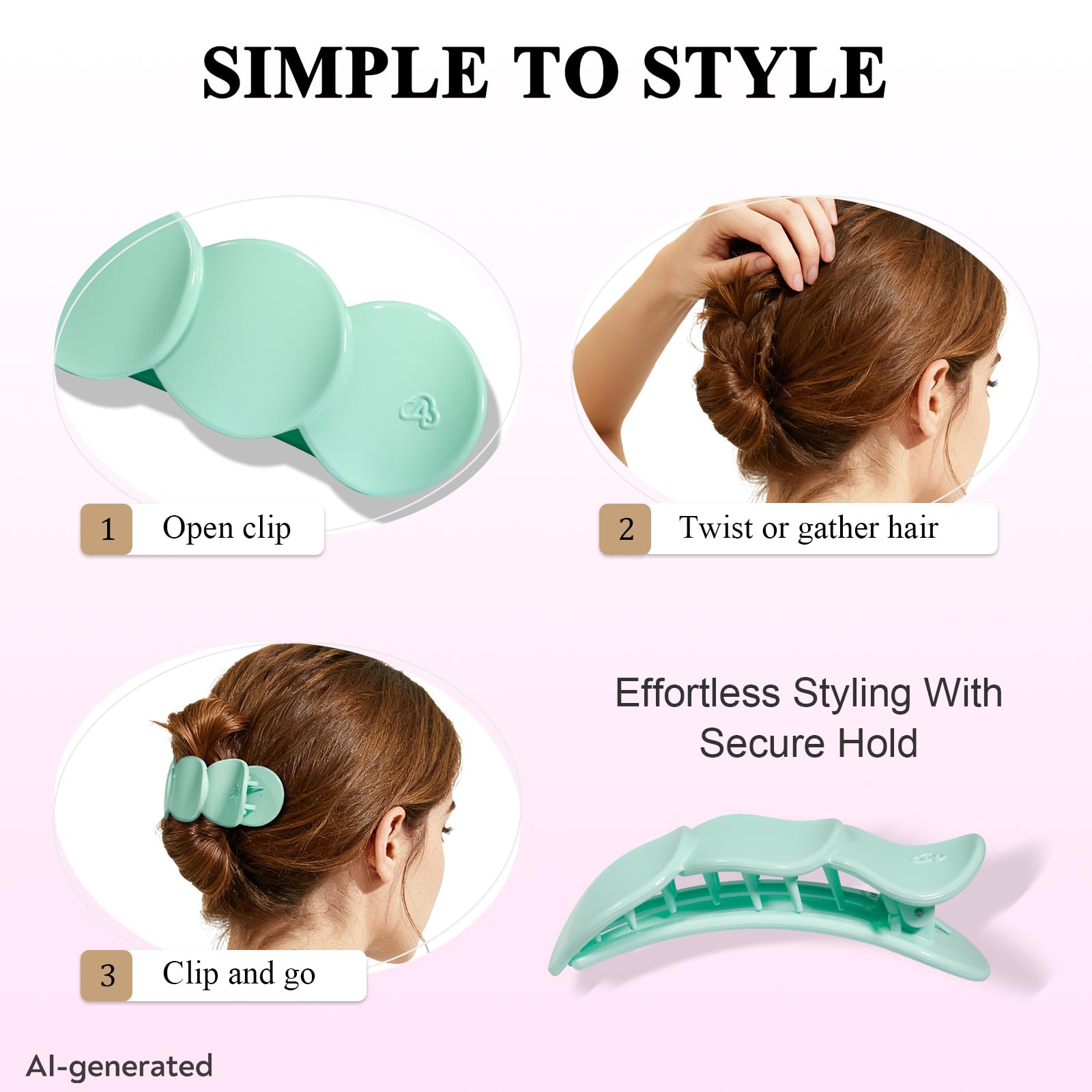 Amlaidu stacked clips demo shows strong hold on thicker hair sections
