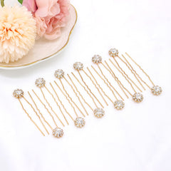 Ammei Headpiece close-up rhinestone detail highlighting sparkle and visual impact