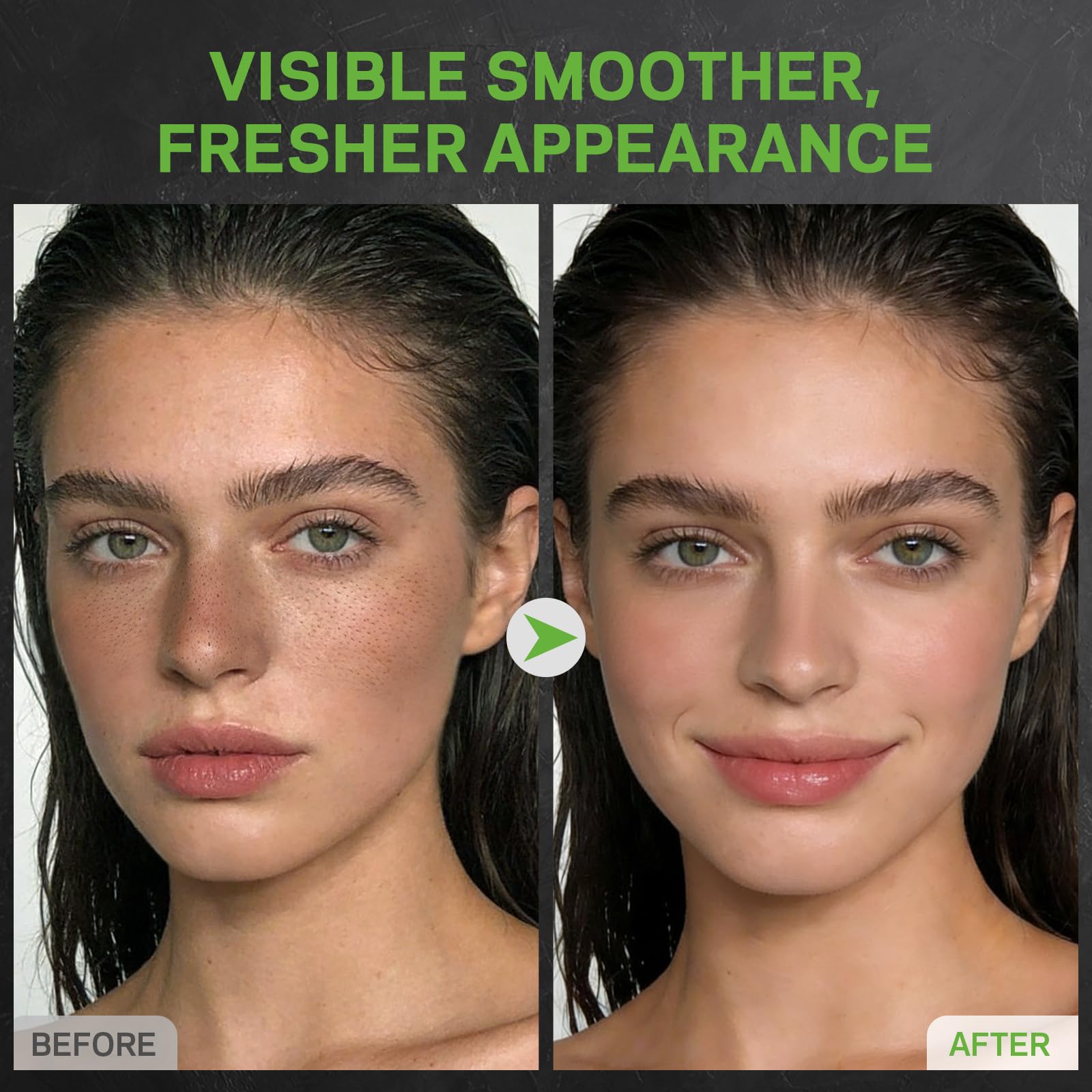AMOADO set staged in bathroom routine showing easy at-home spa benefit
