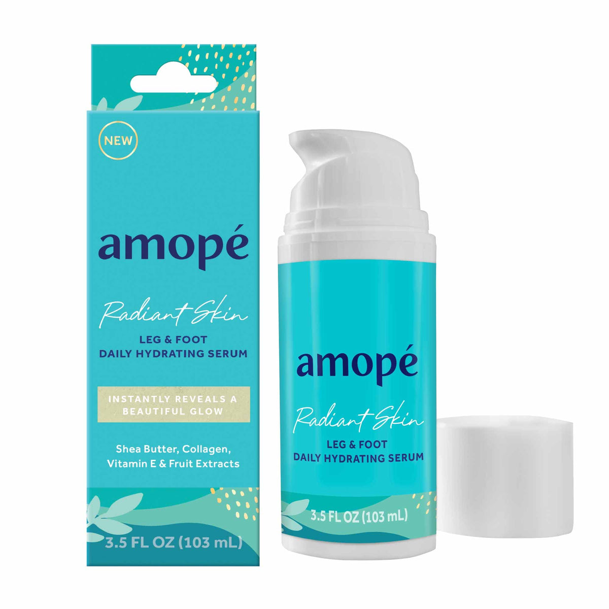 Amope front packaging showing bottle and label for confident purchase