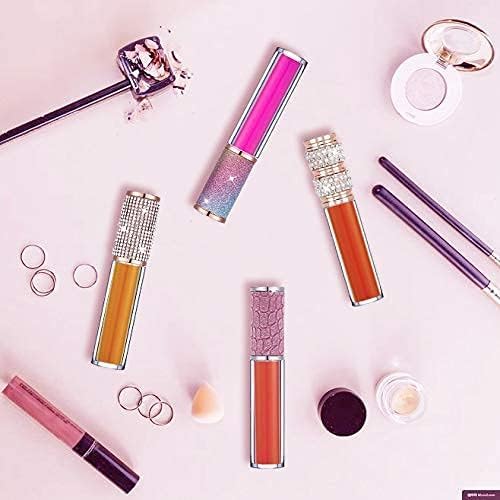 AMORIX tubes inside a makeup bag showing travel-ready storage and stylish look