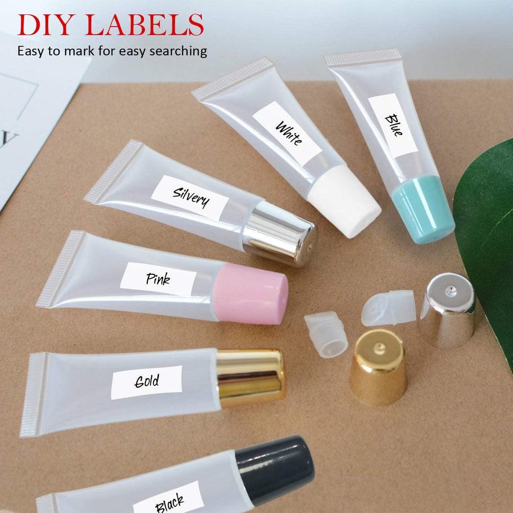 AMORIX tubes displayed on vanity illustrating presentation and marketing use