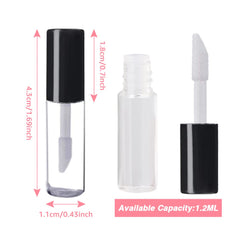 AMORIX tubes filled with different shades showing easy viewing of remaining product