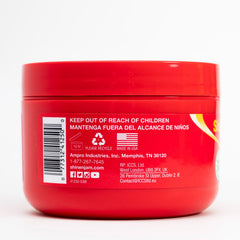 AmPro Magic Fingers ingredients label highlighting silk protein and oil